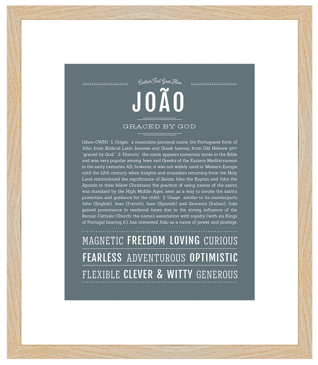Frame Options | Night Rendezvous | Maple Frame, Matted