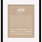 Frame Options | Tan | Black Frame, Matted