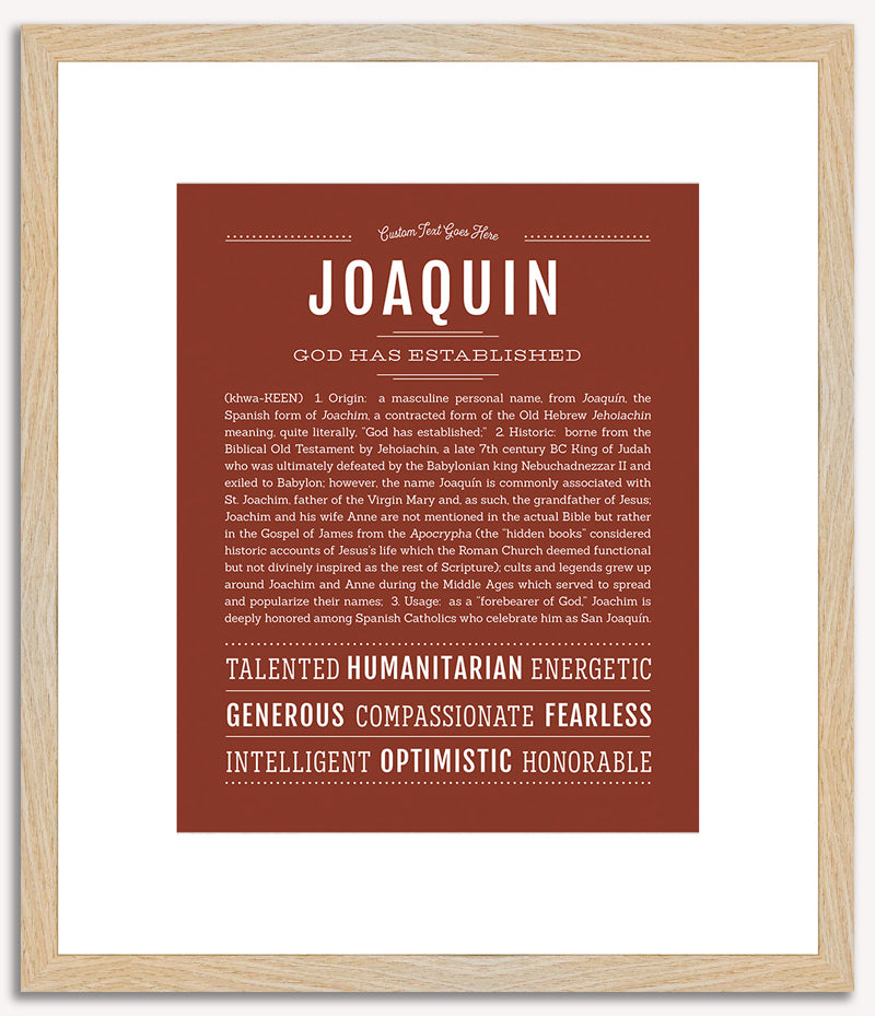 Joaquin | Name Art Print