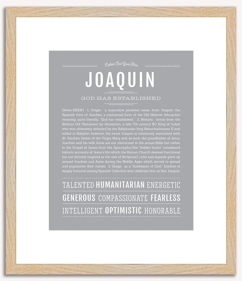 Joaquin | Name Art Print