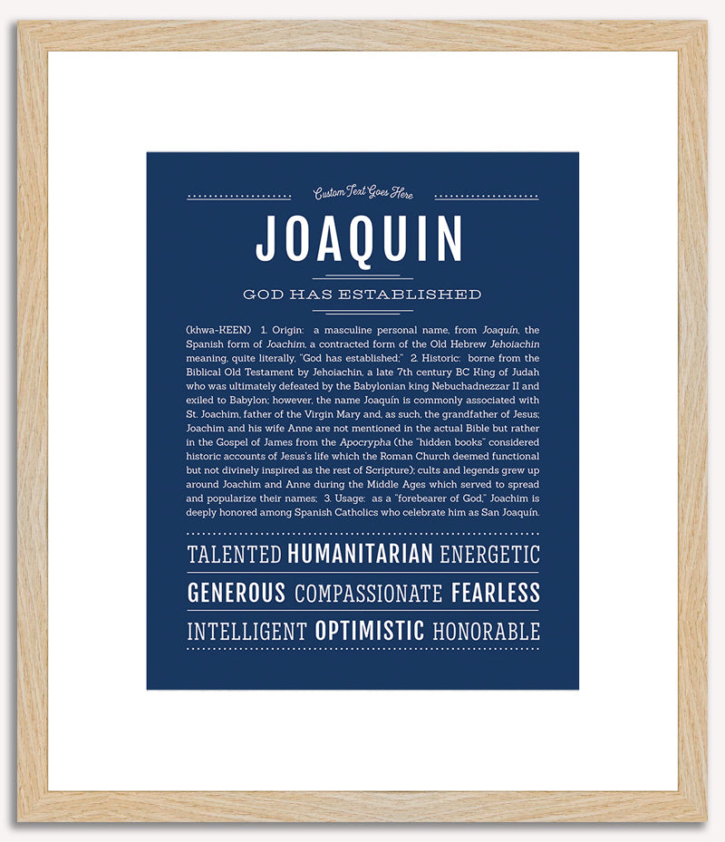 Joaquin | Name Art Print