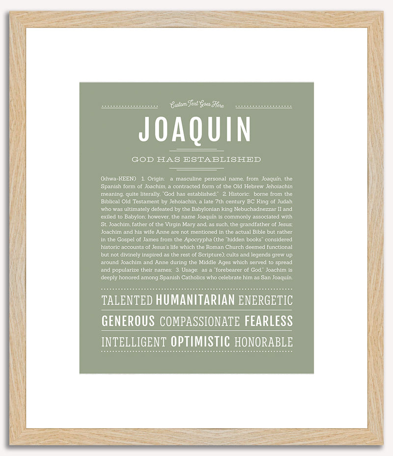 Joaquin | Name Art Print