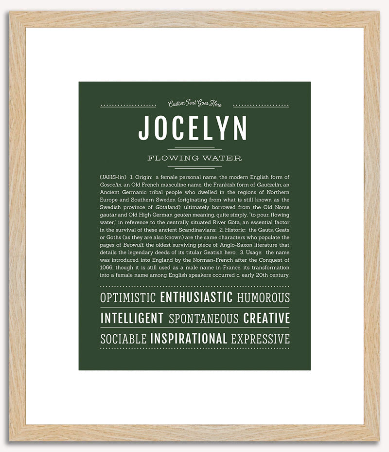 Jocelyn | Name Art Print