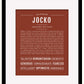 Frame Options | Bordeaux | Black Frame, Matted