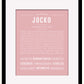 Frame Options | Dusty Rose | Black Frame, Matted