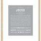 Frame Options | Light Gray | Maple Frame, Matted