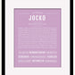 Frame Options | Lilac | Black Frame, Matted