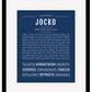 Frame Options | Midnight Blue | Black Frame, Matted