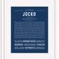 Frame Options | Midnight Blue | White Frame, Matted