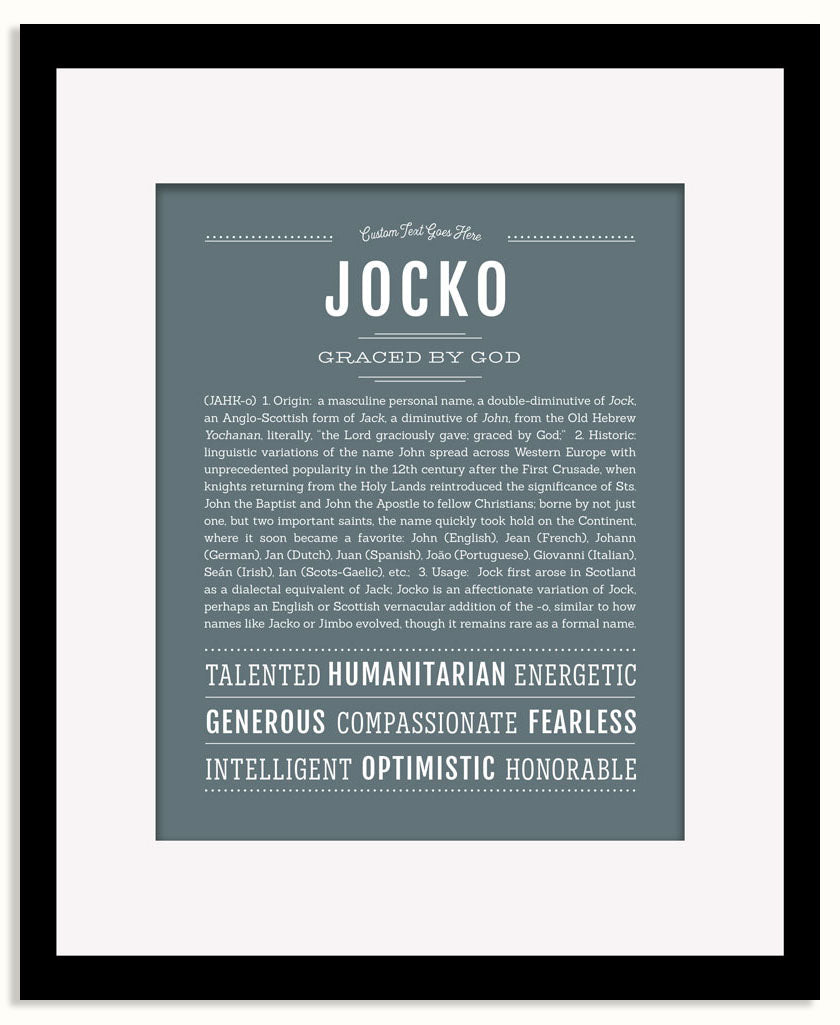 Frame Options | Night Rendezvous | Black Frame, Matted