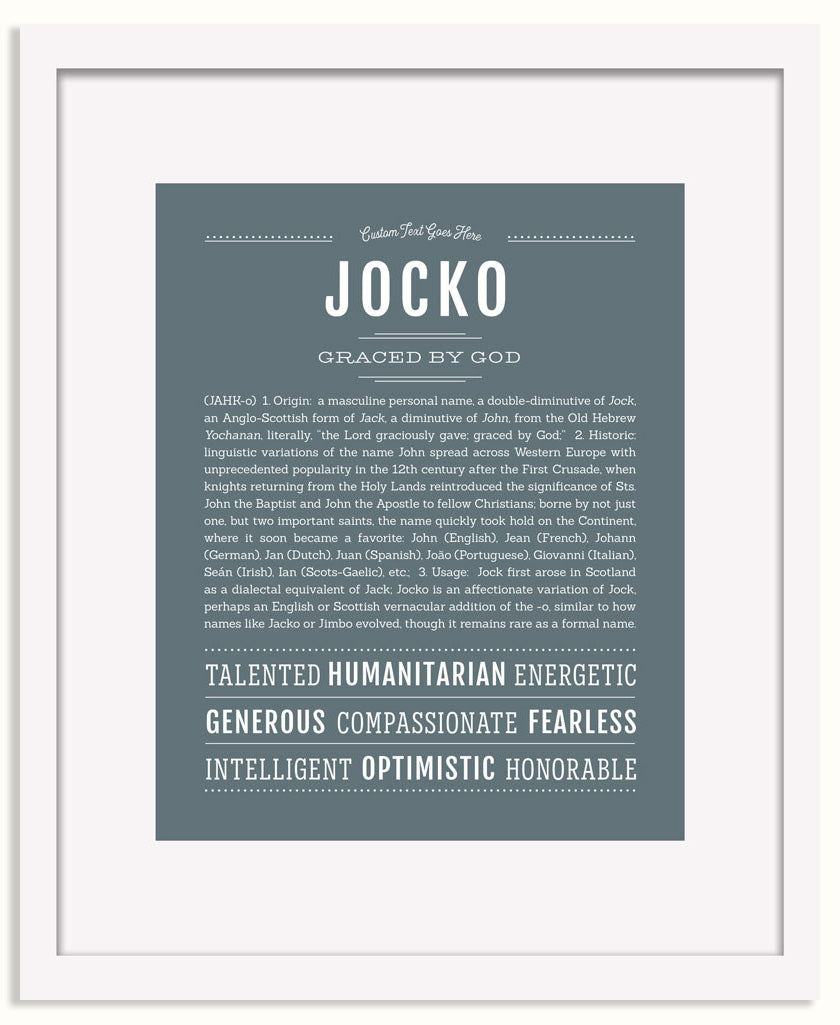 Frame Options | Night Rendezvous | White Frame, Matted