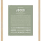 Frame Options | Sage | Maple Frame, Matted
