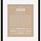 Frame Options | Tan | Black Frame, Matted