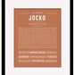 Frame Options | Terra Cotta | Black Frame, Matted