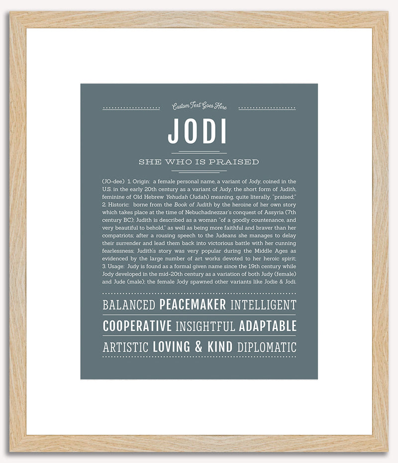 Jodi | Name Art Print