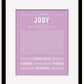 Frame Options | Lilac | Black Frame, Matted