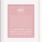 Frame Options | Dusty Rose | White Frame, Matted