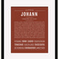 Frame Options | Bordeaux | Black Frame, Matted