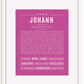 Frame Options | Dark Pink | White Frame, Matted