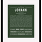 Frame Options | Deep Forest | Black Frame, Matted