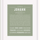 Frame Options | Sage | White Frame, Matted