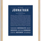 Johnathan | Name Art Print