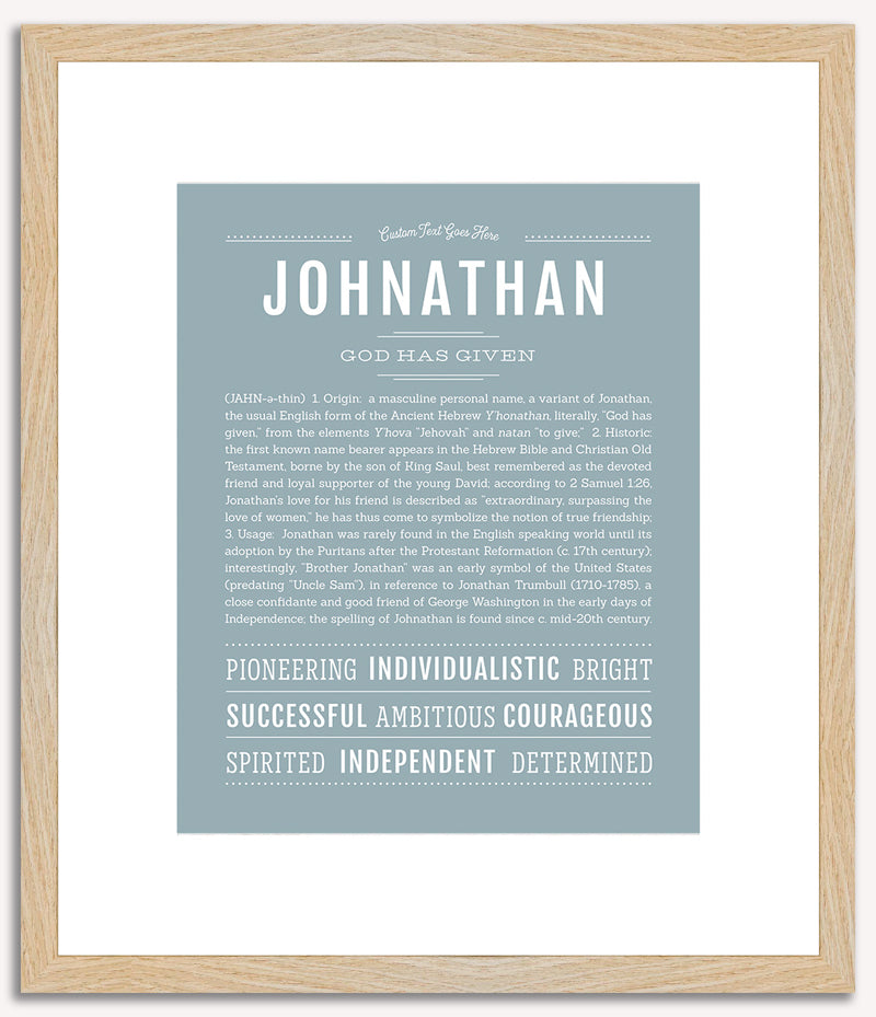 Johnathan | Name Art Print