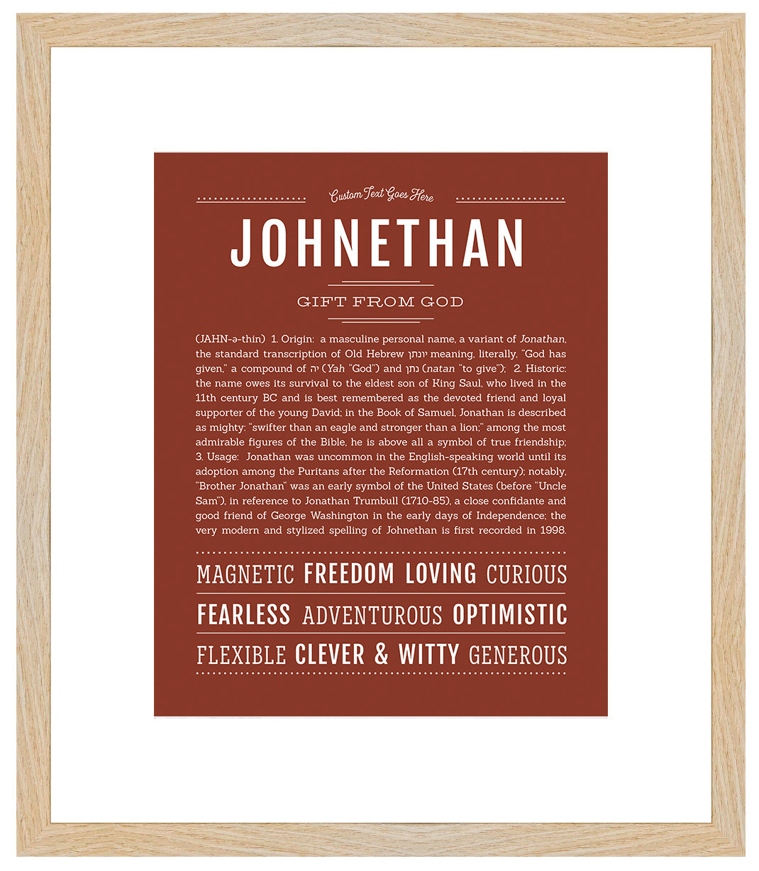 Frame Options | Bordeaux | Maple Frame, Matted