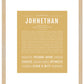 Frame Options | Matte Gold | Maple Frame, Matted