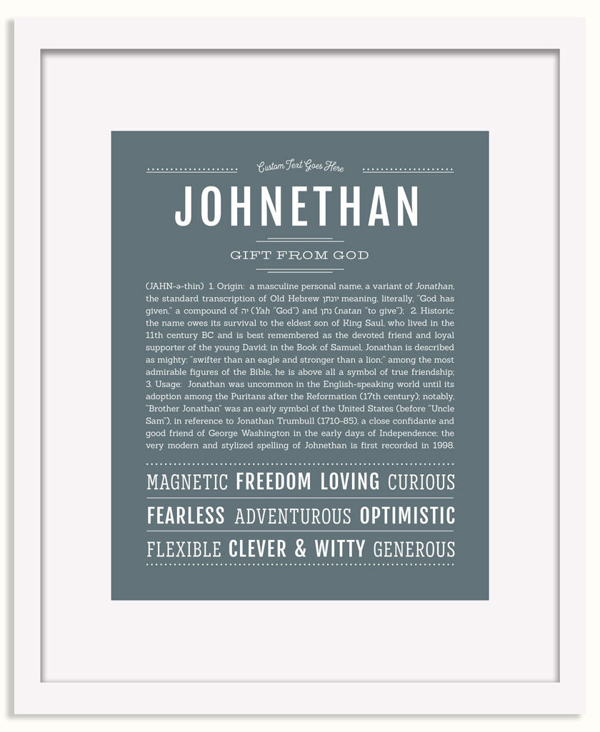 Frame Options | Night Rendezvous | White Frame, Matted