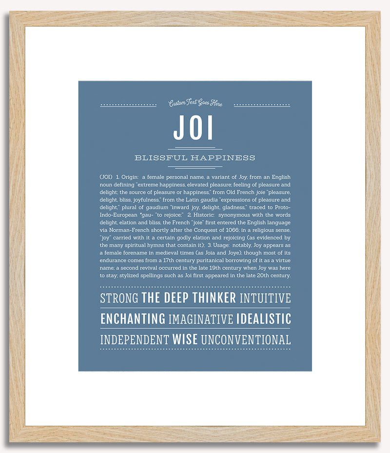 Joi | Name Art Print