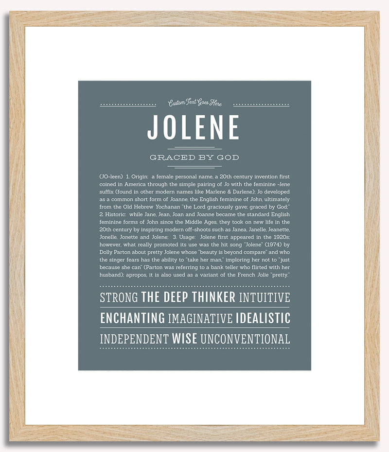 Jolene | Name Art Print