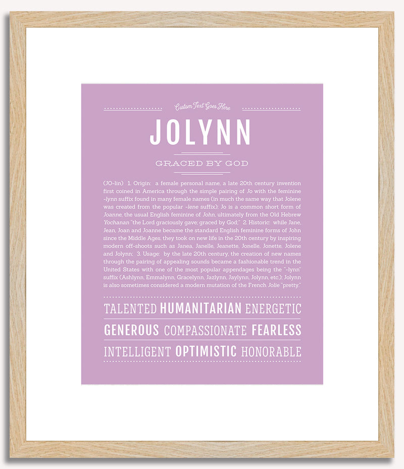 Jolynn | Name Art Print