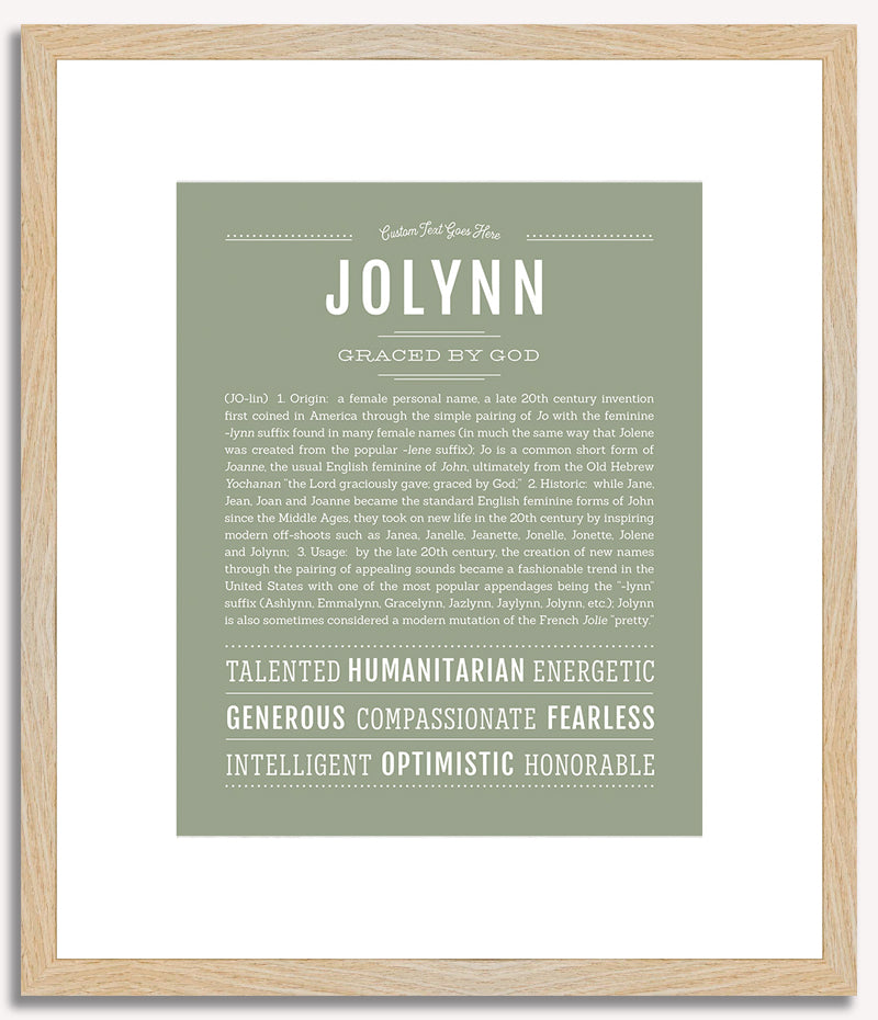 Jolynn | Name Art Print