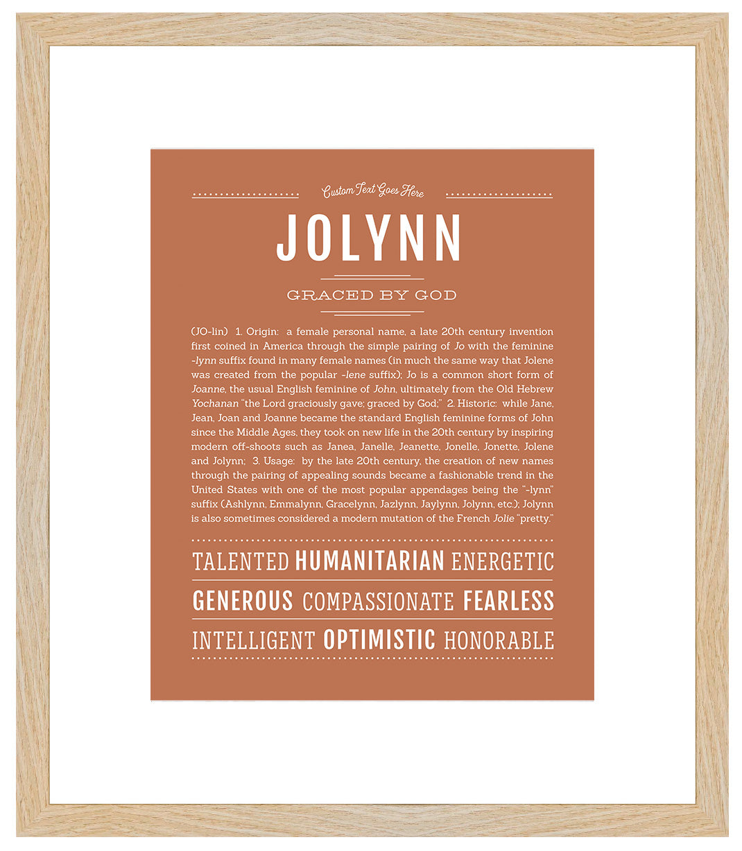 Jolynn | Name Art Print