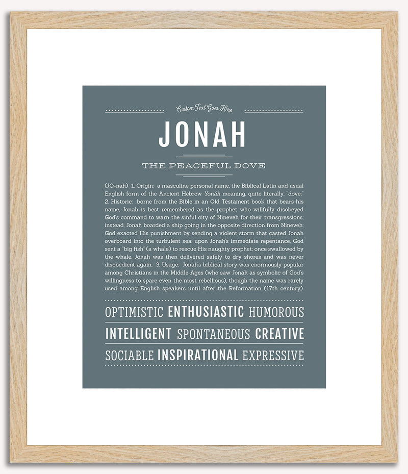 Jonah | Name Art Print