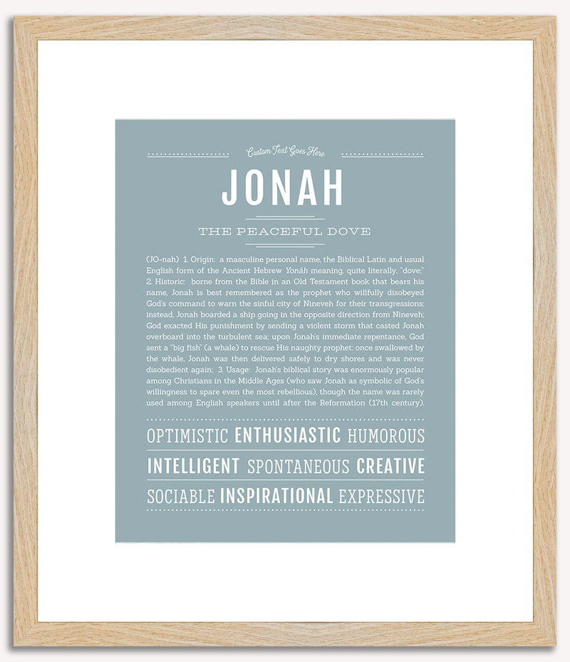 Jonah | Name Art Print