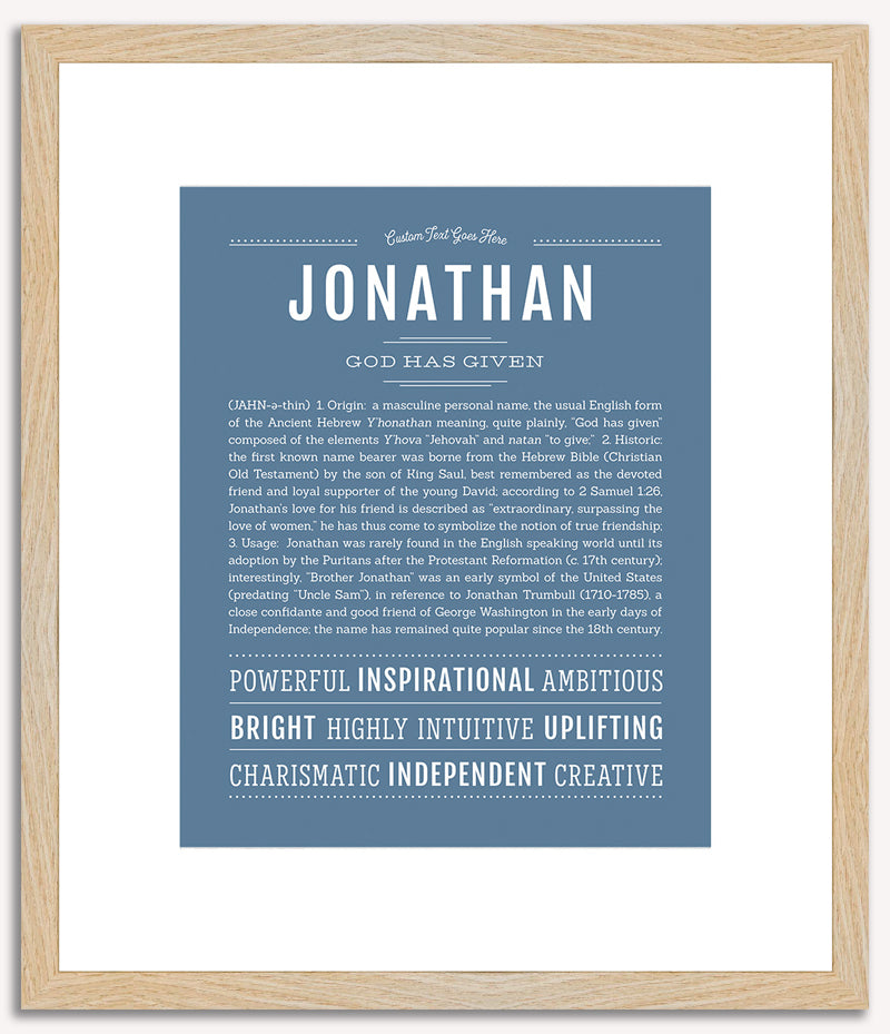 Jonathan | Name Art Print