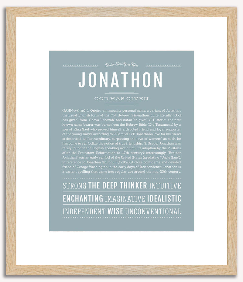 Jonathon | Name Art Print