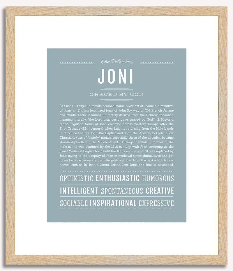 Joni | Name Art Print