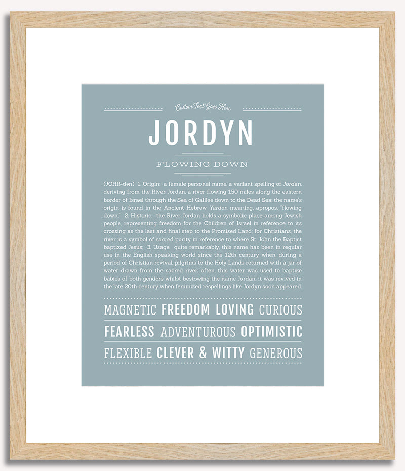 Jordyn | Name Art Print