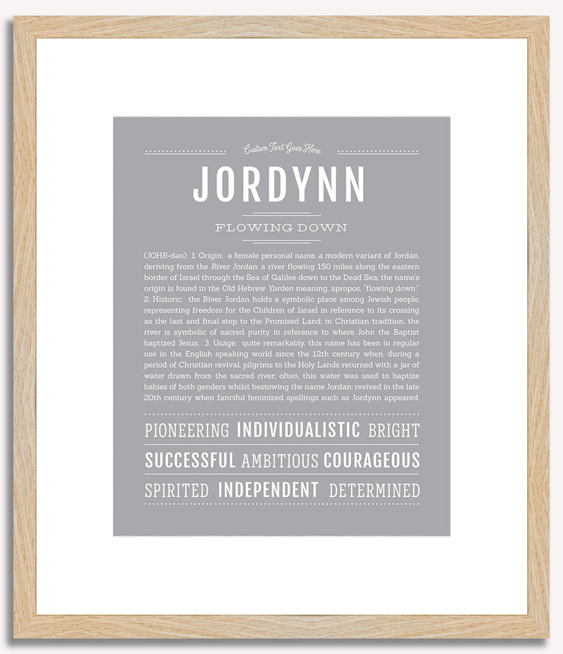 Jordynn | Name Art Print