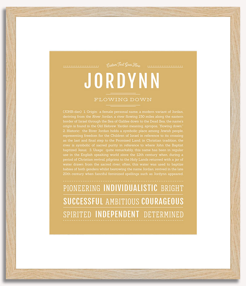 Jordynn | Name Art Print