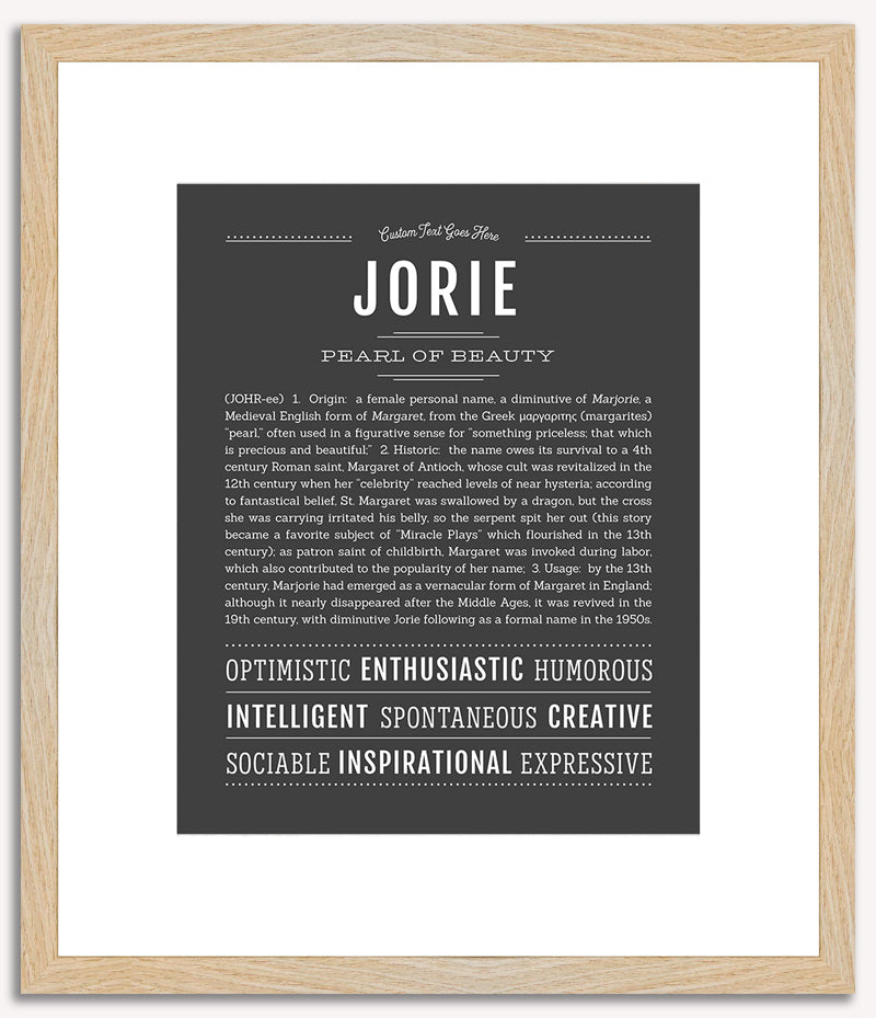 Jorie | Name Art Print