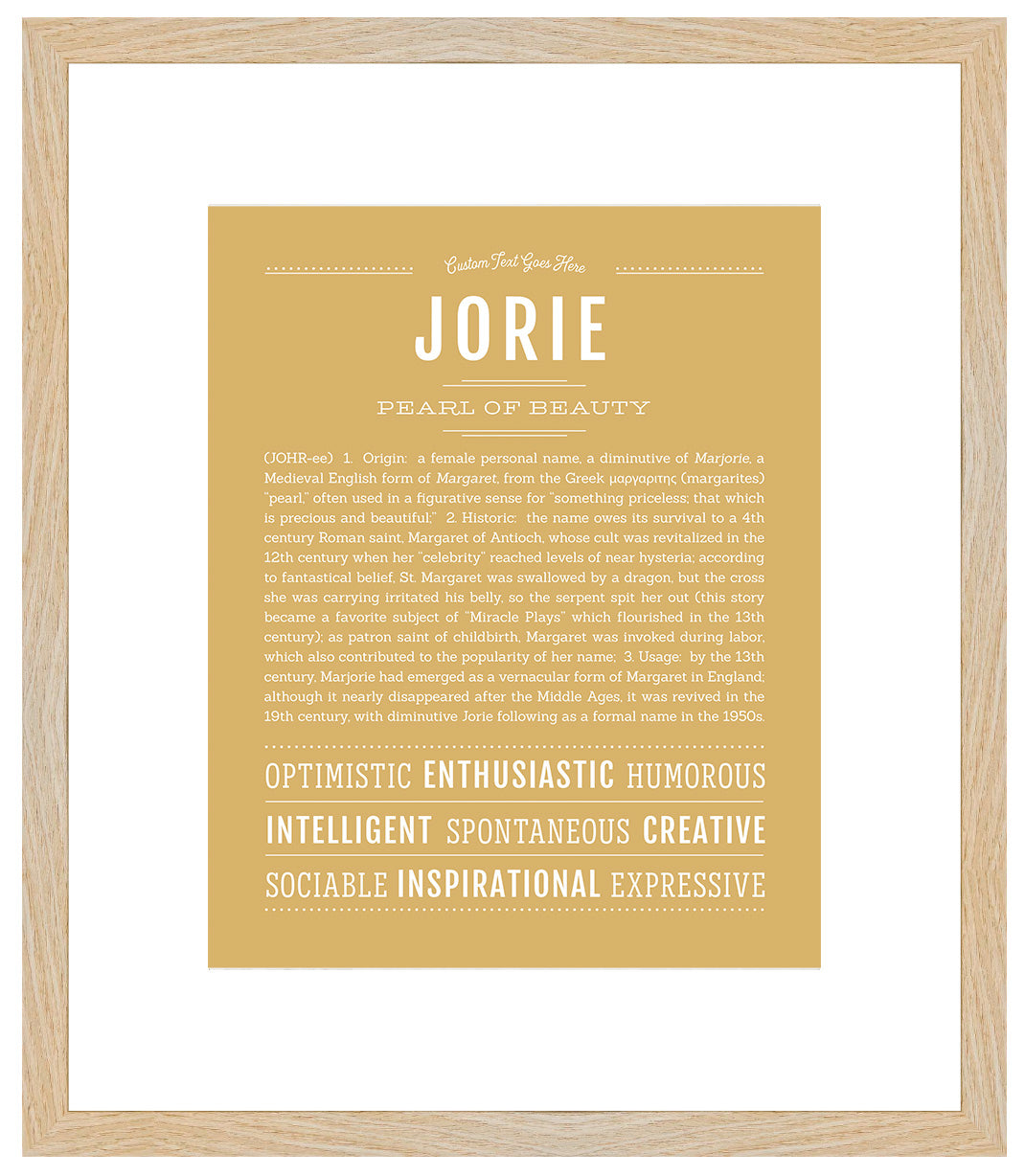 Jorie | Name Art Print