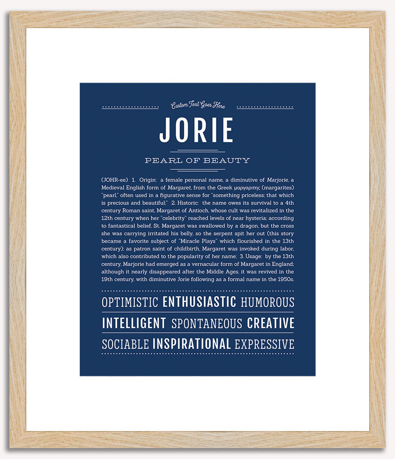 Jorie | Name Art Print