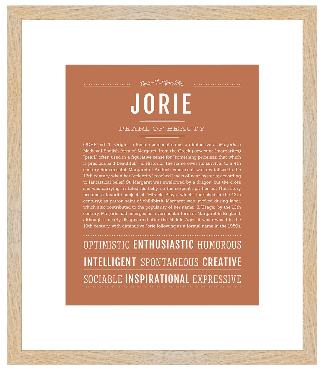 Jorie | Name Art Print