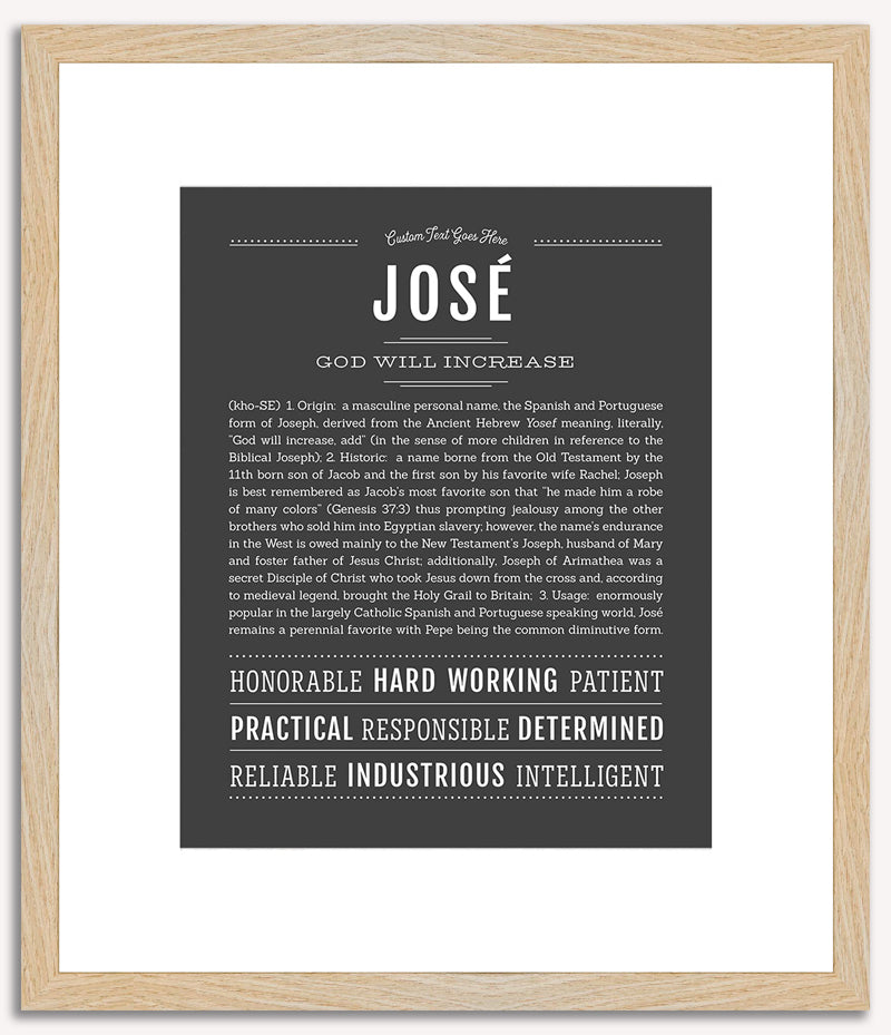 Jose | Name Art Print