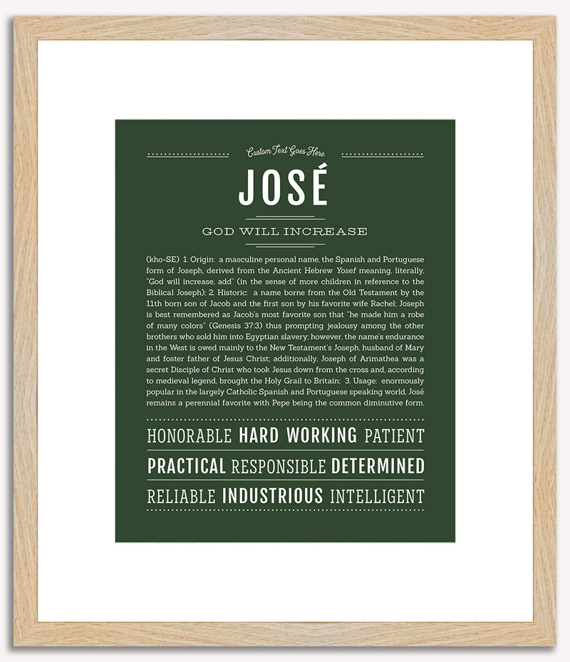 Jose | Name Art Print