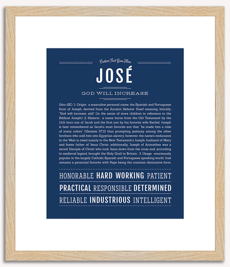 Jose | Name Art Print